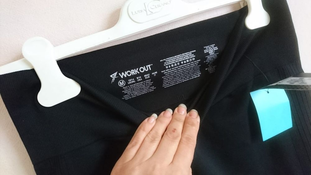 Legginsy damskie sportowe NOWE r M - 38 Workout