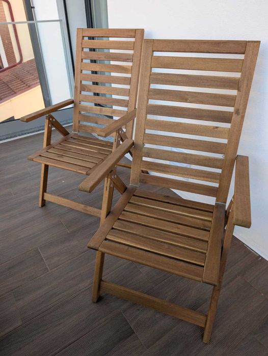 Cadeiras IKEA NÄMMARÖ reclináveis c/ Almofada