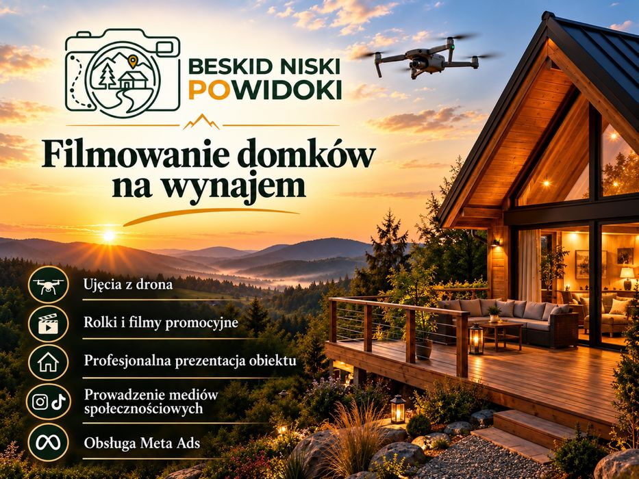 Filmowanie dronem, prowadzenie mediów społecznosciowych, Meta Ads