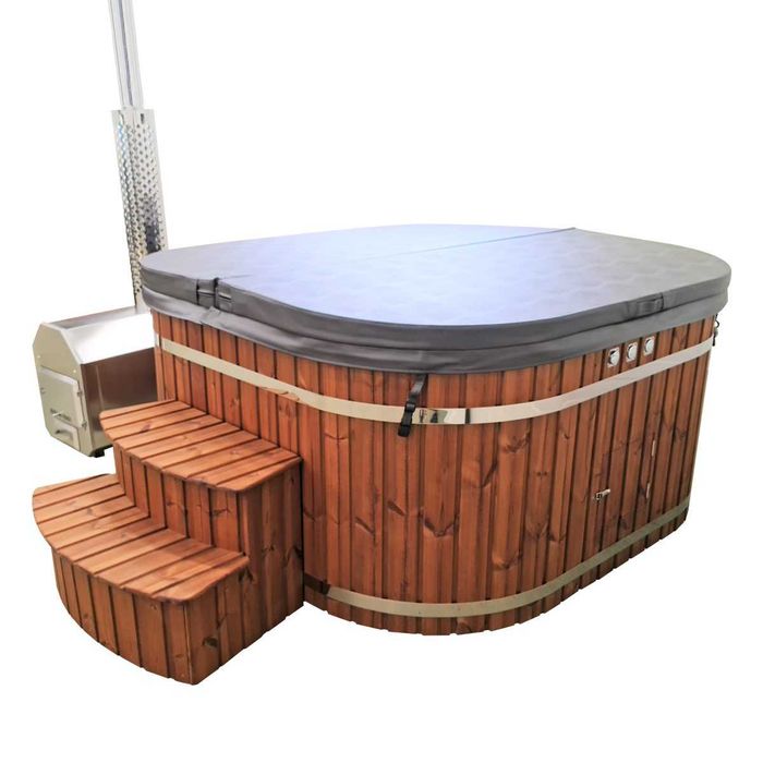 Balia kwadrat basen jacuzzi ogrodowe spa hit bania