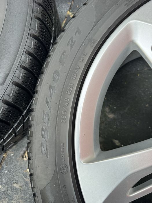 Колеса шини R21 285 40 ауді Audi E tron A6 A8 Q5 Q7 SQ7 4M A7 туарег