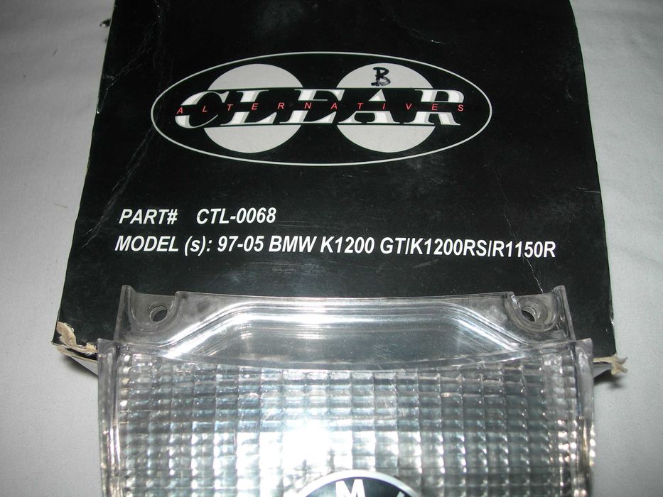 Farol traseiro de mota.