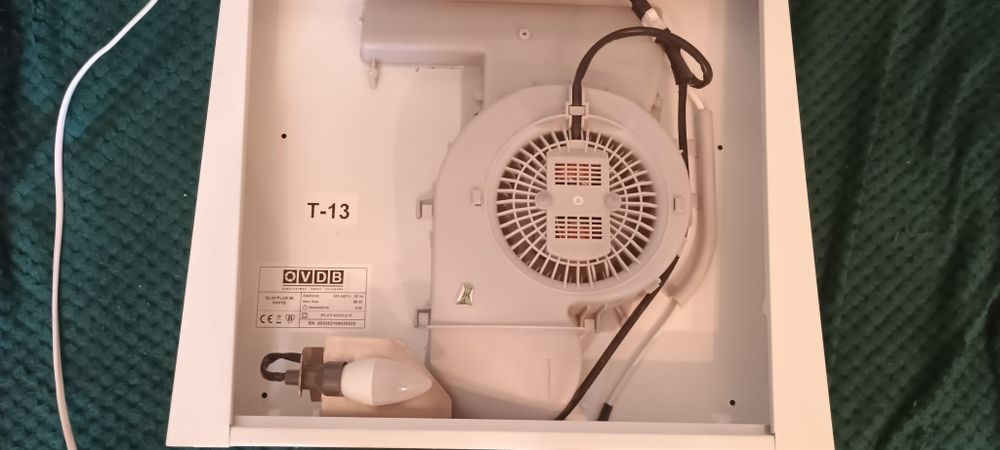 Pochłaniacz VDB super slim 60 biały