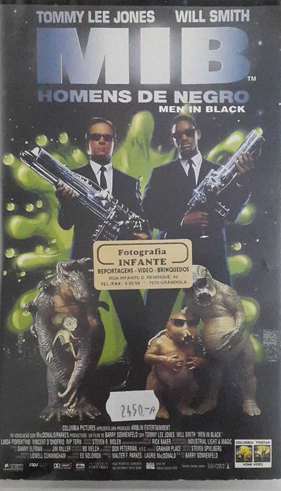 102° Pack de 8 filmes VHS