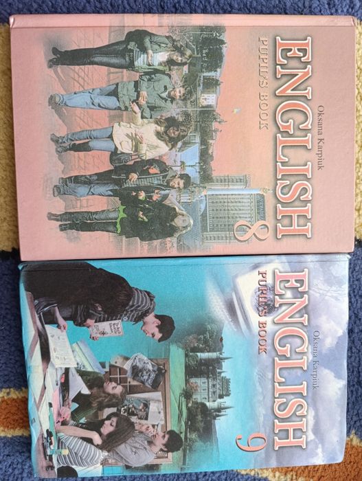 Підручники  5, 7, 8, 9 клас