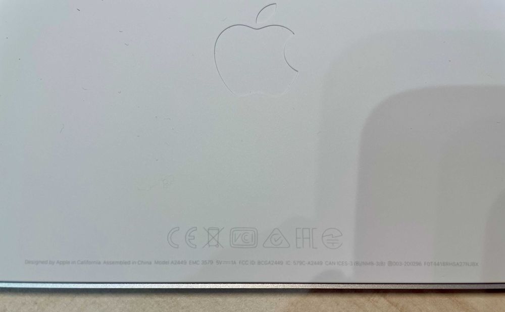 Apple Magic Keyboard z Touch ID A2449 + kabel USB-C → Lightning – Nowa