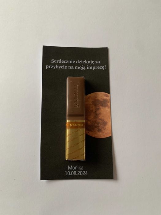 Podziękowania dla gości urodzinowe i okolicznościowe księżyc 50 sztuk