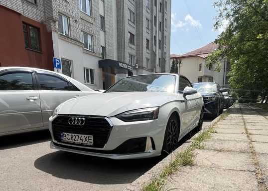 Оренда автомобіля Audi A5 Кабріолет Львів. Орендуй авто для фотосесії чи відпочинку.