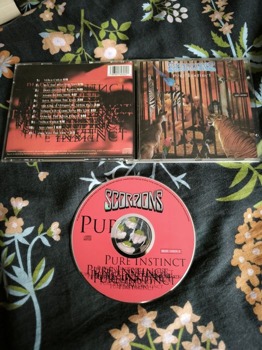 Płyta CD zespołu Scorpions Pure instinct bdb stan