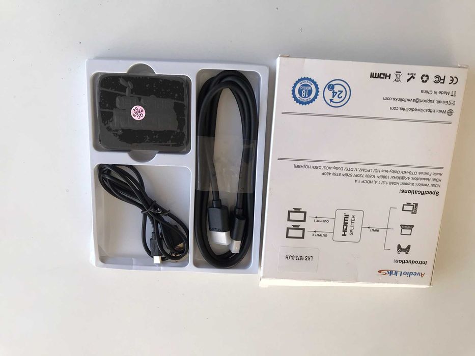 Rozdzielacz HDMI + GRATIS