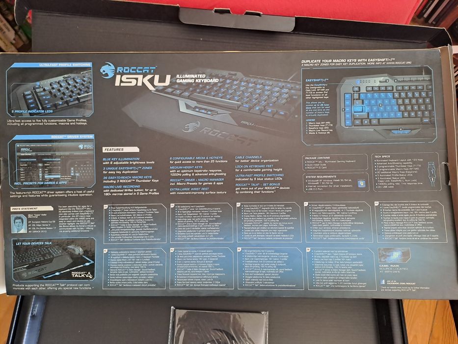 Teclado Gaming Roccat ISKU