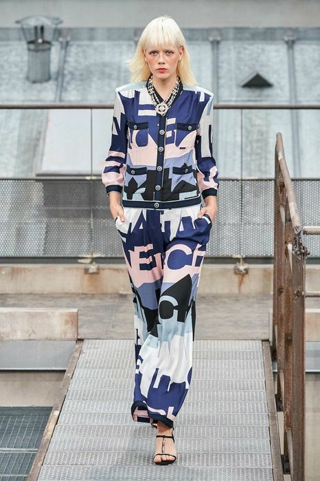 Ткань крепдешин CHANEL