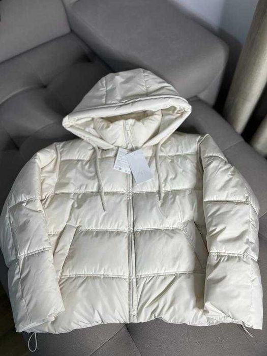 Жіноча тепла курточка Zara куртка зимова зара зимняя куртка S розмір