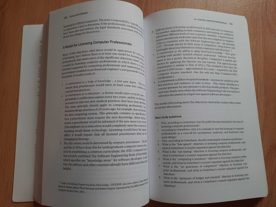 Computer Ethics and Professional Responsibility