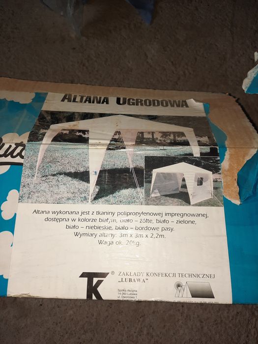 Altana  ogrodowa polska