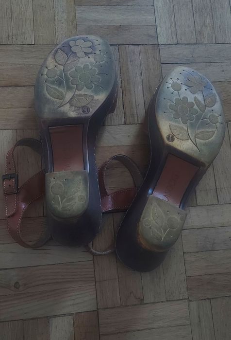 Skórzane sandały Lasocki 41