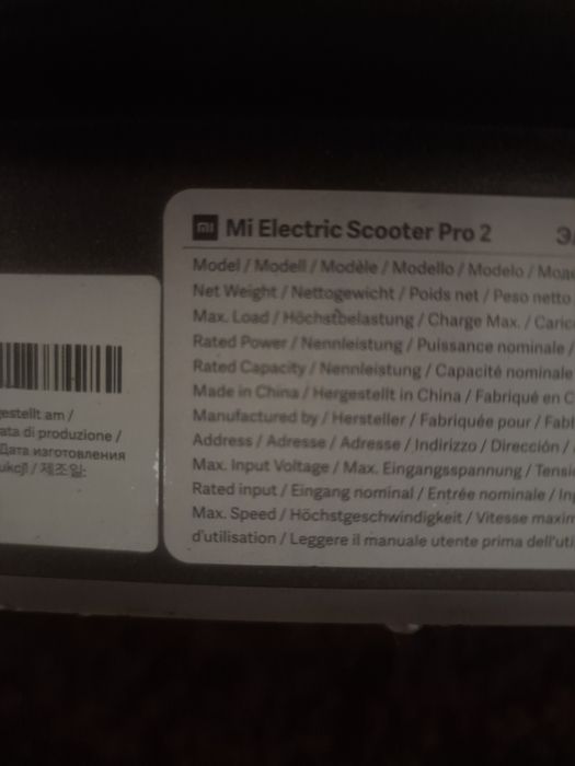 Hulajnoga Electric Scooter Pro 2