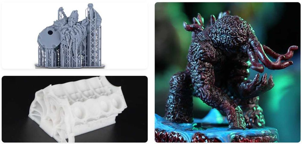 Anycubic Water-wash BLACK/Чорна Фотополімерна смола для Sla принтера