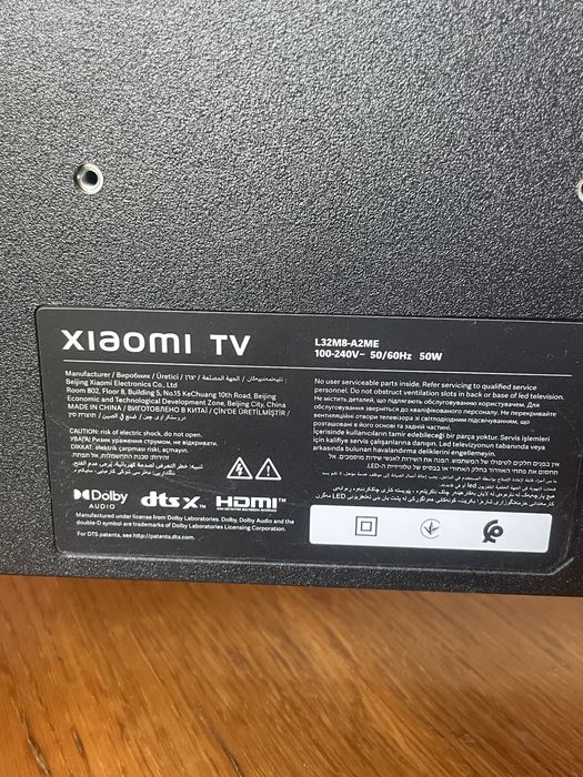 Продам телевізор Xiaomi L32m8-a2me на запчастини розбитий екран