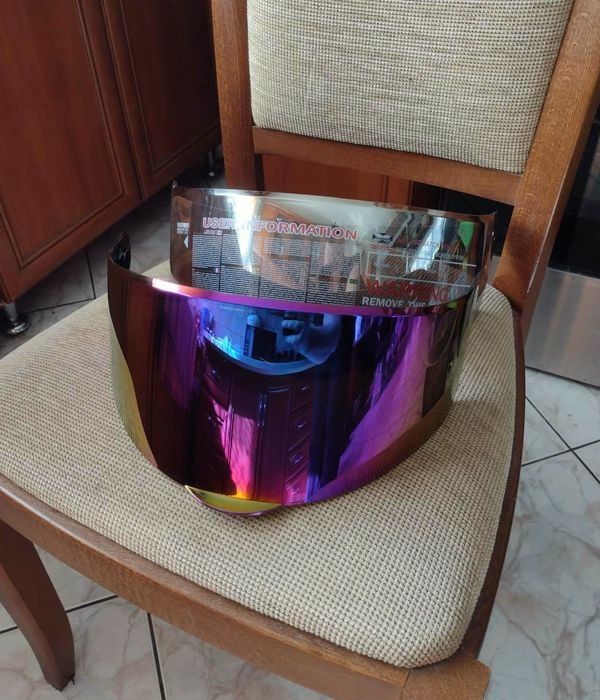 Kask moto sport hydro carbon karbon chrome lens TSS Apex Helmet okazja !