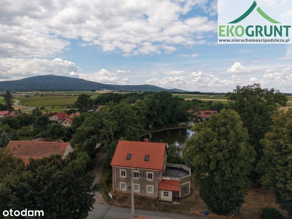 Dom zarządcy 1868 nad stawem wsród starodrzewia