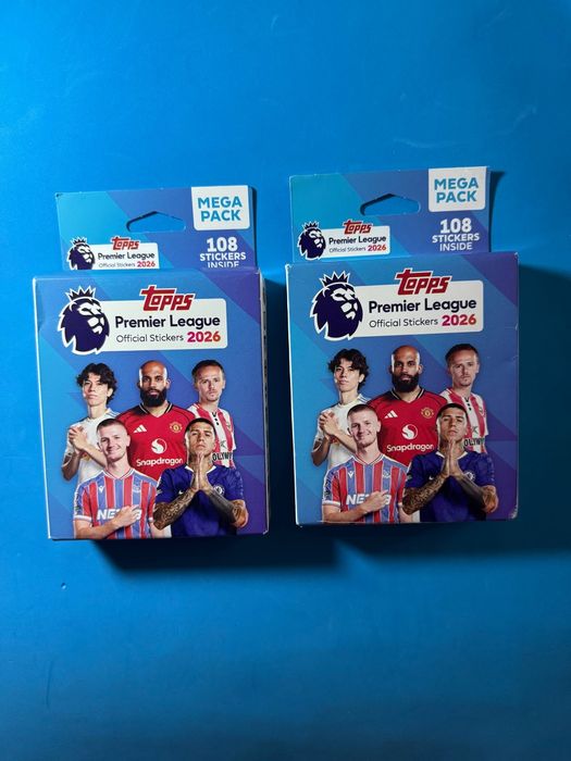 Бокс з 108 наліпками Англійська Прем'єр ліга 26 від Topps