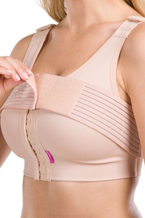 Biustonosz pooperacyjny plus pas lipo elastic