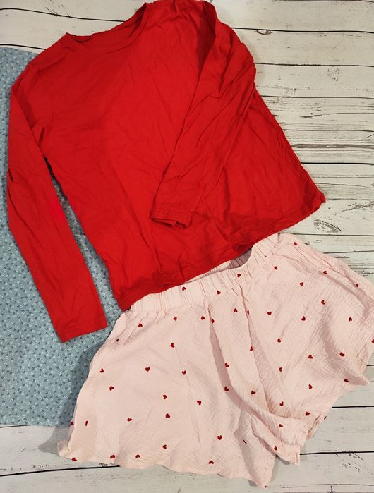 Piżama Roger publishing walentynkowa komplet