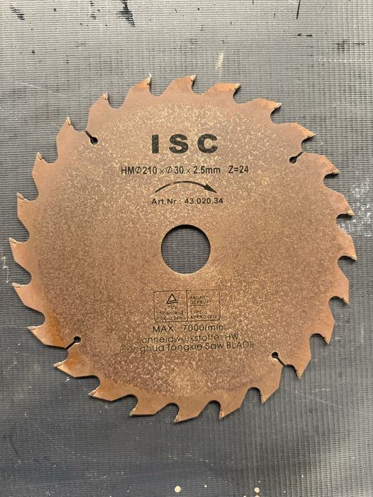 Disco de corte 21mm 24 dentes