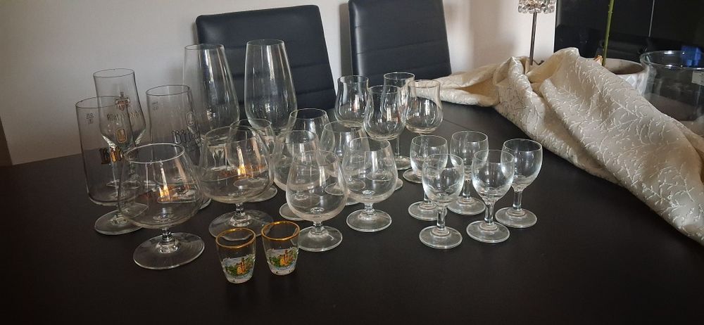 Kieliszki do whisky, likeru