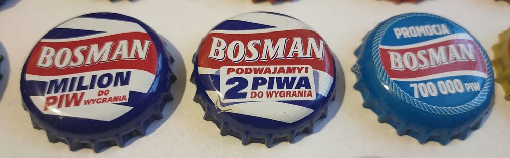 Kapsle Bosman zestaw 14 sztuk