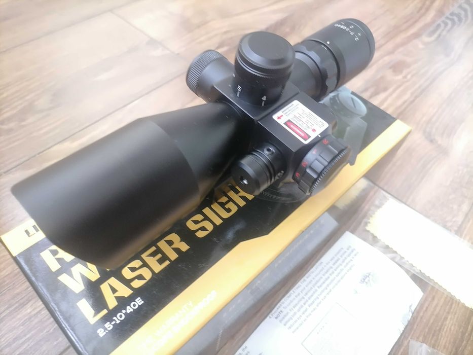 Новий оптичний приціл мінік 2,5-10x40E з ЛЦУ.