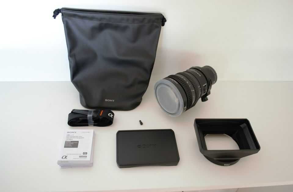 Obiektyw Sony FE PZ 28-135mm f/4 G OSS (SELP28135G)