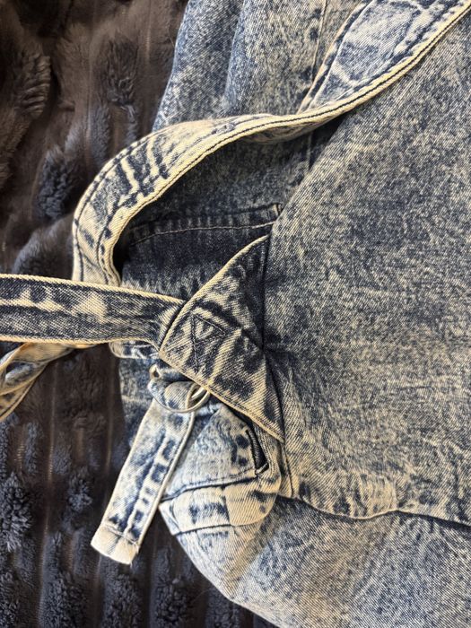 Джинсовий рюкзак.Денім