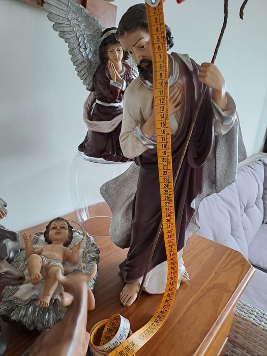 Presépio peças grandes pintado à mão