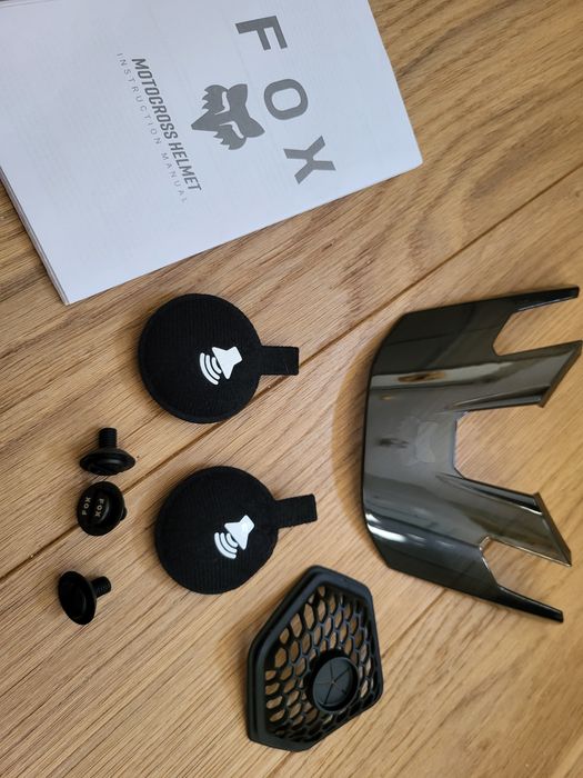 Kask Fox V3 Solid Graphite Matt rozm. M DH enduro cross