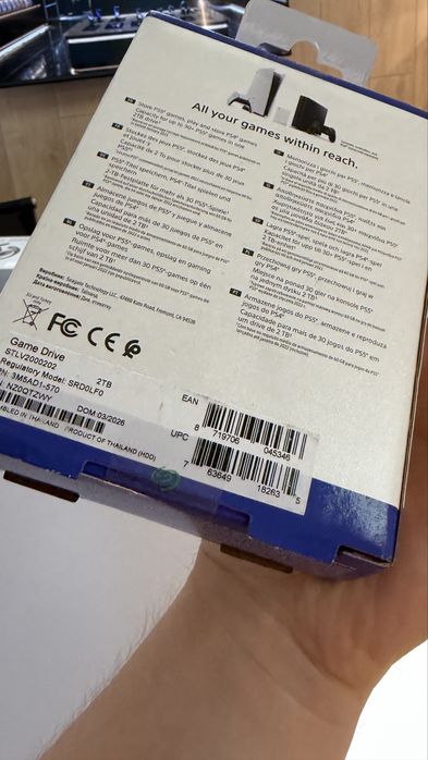 Жорсткий диск Seagate Game Drive for PlayStation 5 2 TB (STLV2000202)