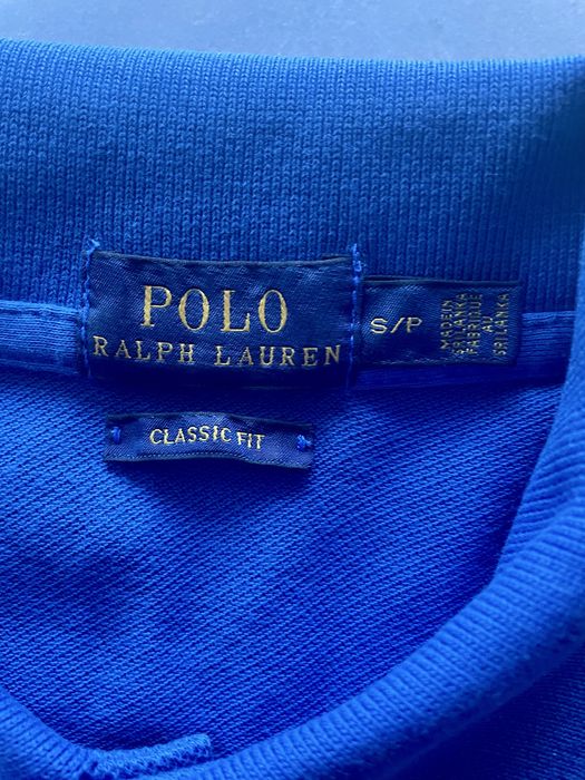 Polo Ralph Lauren tamanho S classic fit