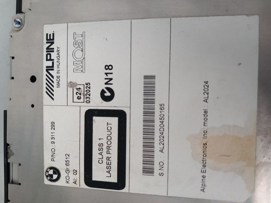 Radio GPS sistema de navegação display BMW serie 3 F30