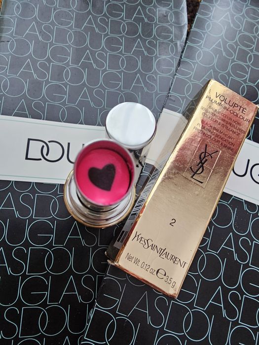 YSL Volupte Plump-in Colour nr 2 Dazzling Fuhsia