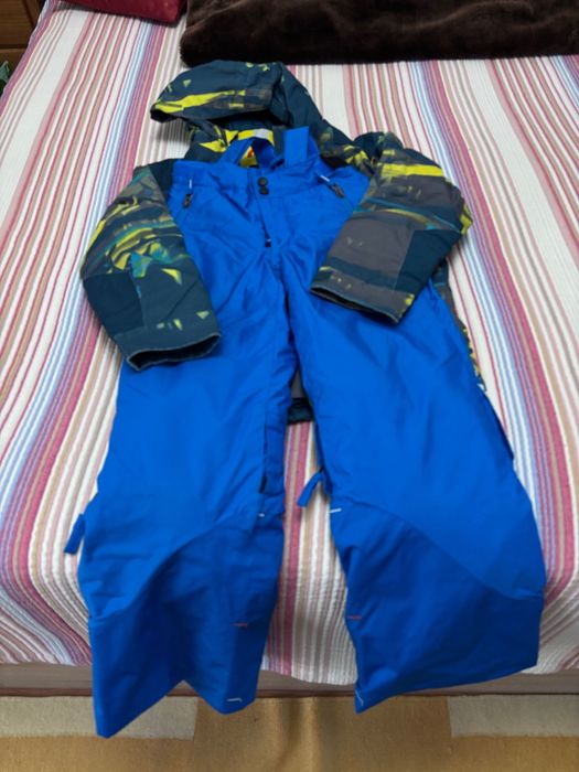 Conjunto de roupa da neve