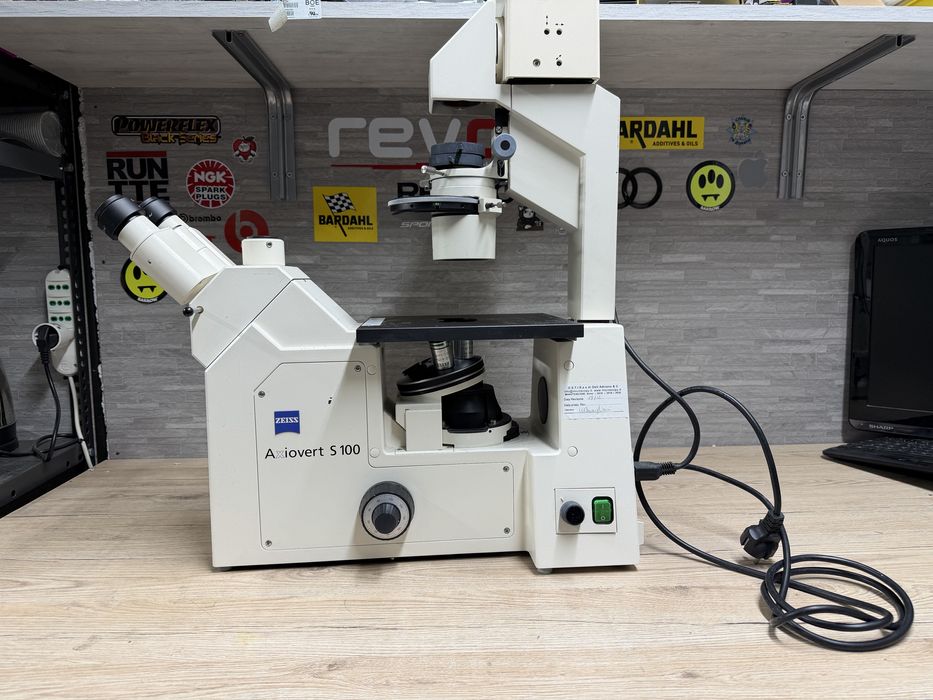 Інвертований мікроскоп ZEISS Axiovert S100 (професійний)