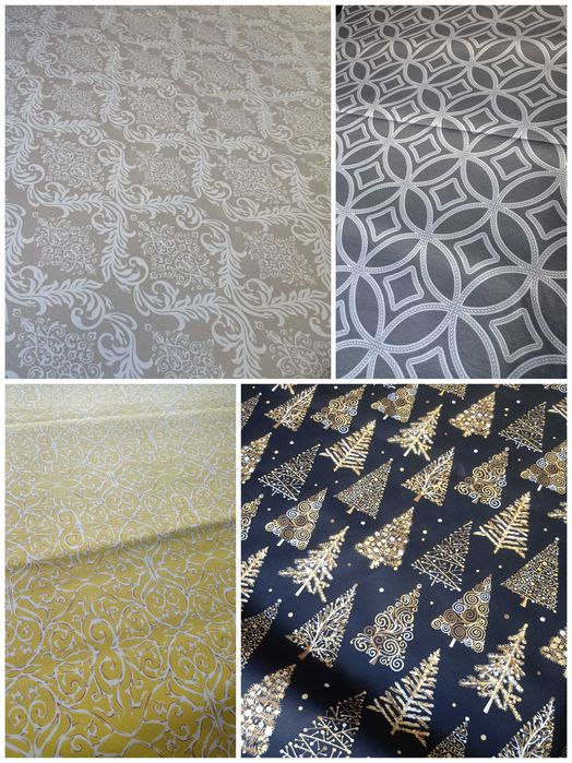 Красиві скатертини, ранери, тканина з тефлоновим покриттям