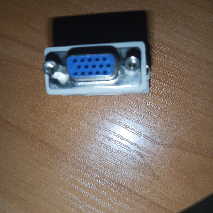 перехідник DVI-I на VGA.