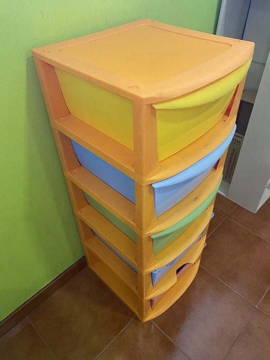 Móvel de Arrumação Infantil Colorido
