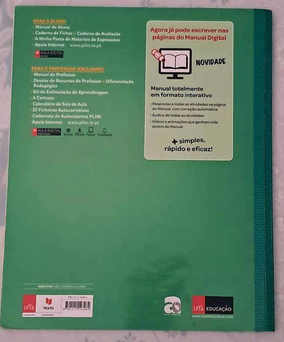 Manuais; Cadernos de Fichas: Ensino Básico 2.5€431025479715409927