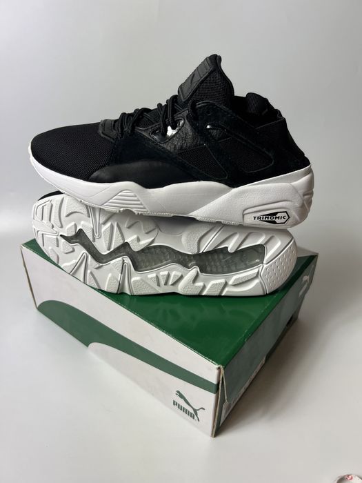Nowe sneakersy damskie Puma BOG Sock Elemental czarno biale 37 outlet
