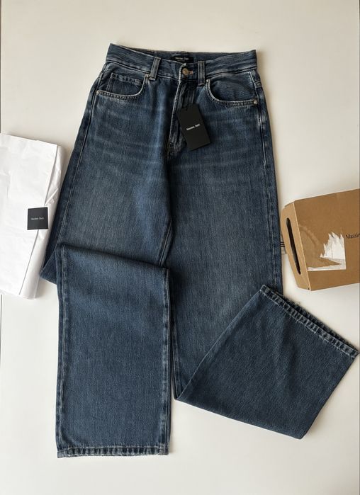 Прямі широкі джинси wide leg massimo dutti 36 eur
