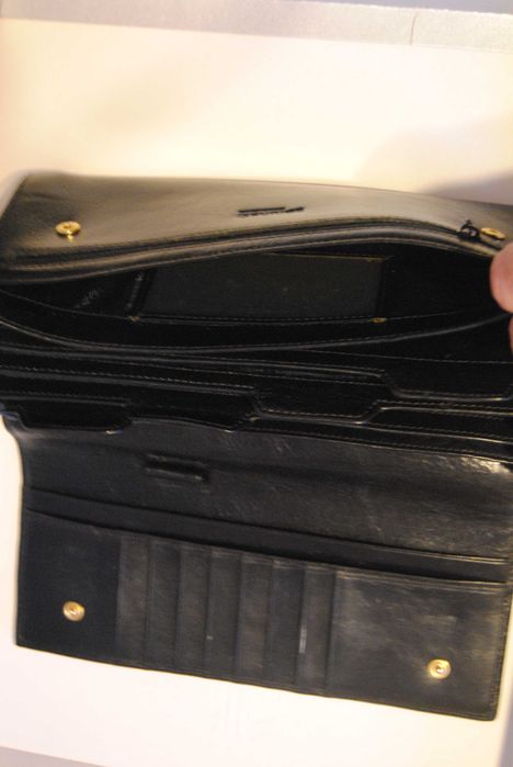 męski  portfel czarny