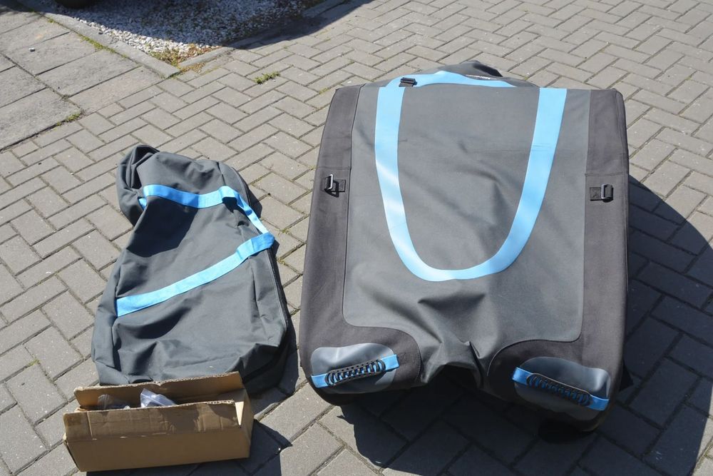 Box składany  dachowy NORAUTO Bermuda 3400 Flex ex składany czarny